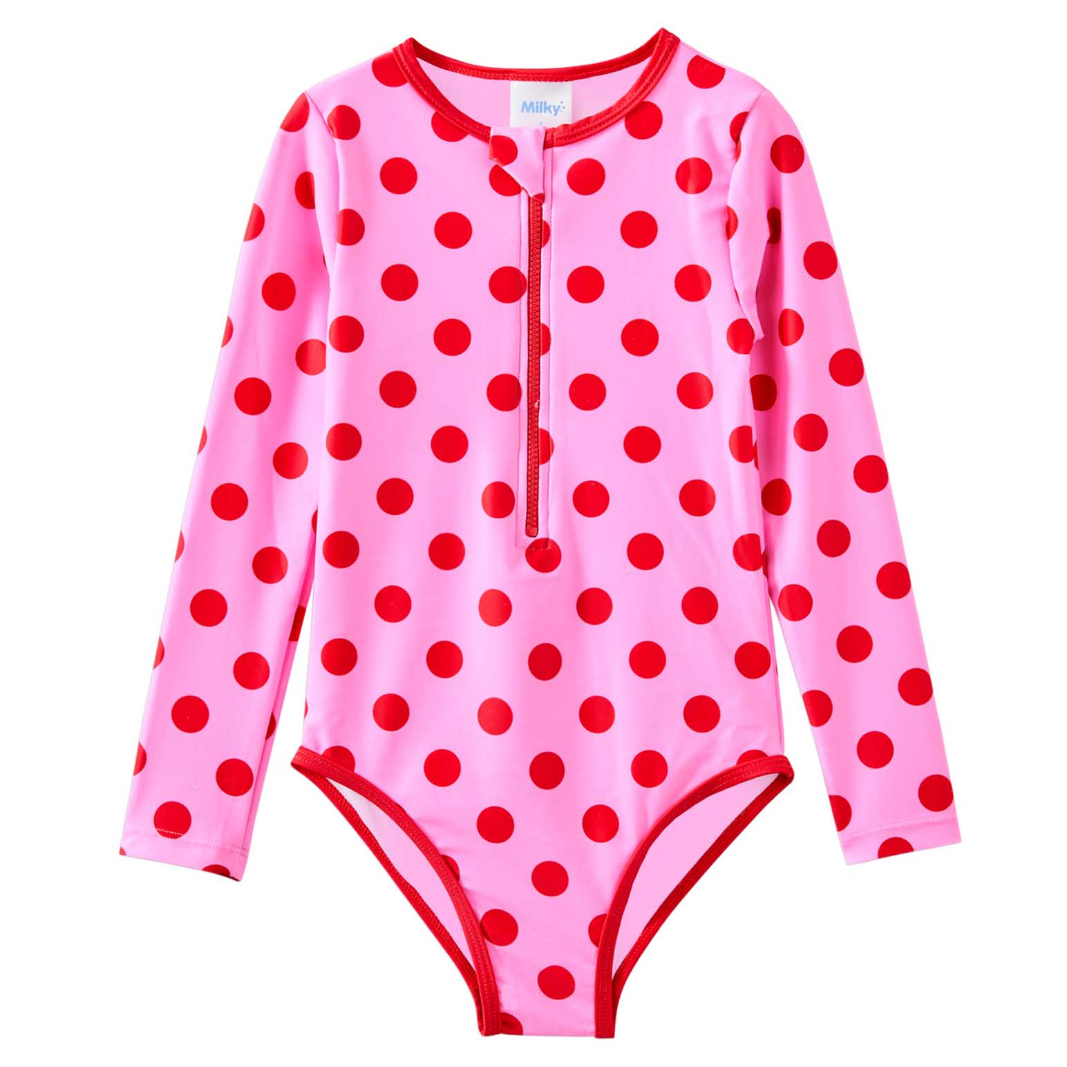 Milky L/S Swimsuit 2-7Y